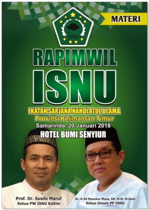 Jelang Muswil, ISNU Kaltim Gelar Rapimwil